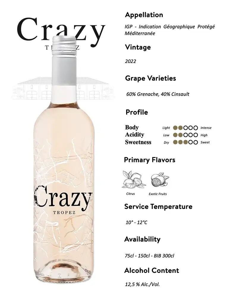 Crazy Tropez Rosé